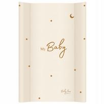 Kietas vystymo stalas lovytei Baby Line LATTE 47x70 cm