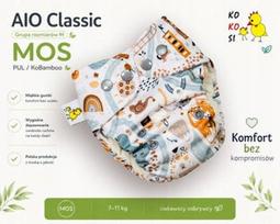 Daugkartinė sauskelnė AIO MOS PUL/Kobamboo KoKosi, Town