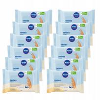 Biologiškai suyrančios NIVEA BABY Toddies servetėlės, 57 vnt., 12 pakuočių