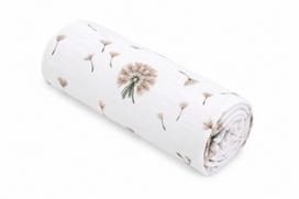 Szymex muslino vystymo antklodė 100x75, Dandelions, beige