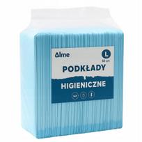 Higieniniai paklotai ALME Hygiene Foundations L 60x60 cm 100 vnt superabsorbent
