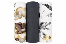 Muslininės sauskelnės 3 vnt 60x80cm PREMIUM DIAPERS 2392