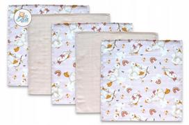Muslino sauskelnių rinkinys EGA DIAPERS 5 vnt., MINI