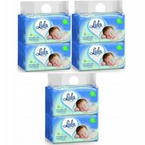 Drėgnos servetėlės kūdikiams LULA Aloe Vera, 12 x 72 vnt.