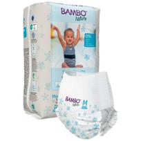 Vaikiškos plaukimo sauskelnės Bambo Nature 12+ kg, 12 vnt.