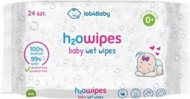Vaikiškos drėgnos servetėlės Lab4Baby H2O, 24 vnt.