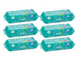 Drėgnos servetėlės vaikams PAMPERS FRESH CLEAN 6x80 vnt.