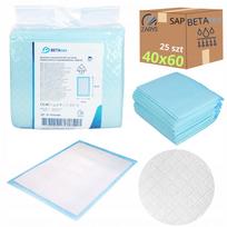 Sugeriantys pagrindai PREMIUM SAP 40x60 BETAtex PLUS, 25 vnt.