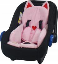 Automobilinės kėdutės įdėklas Kitten Claw Pink