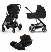 Vežimėlis CYBEX Balios One Box 3in1 Moon Black