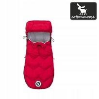 Vaikiškas miegmaišis COTTONMOOSE ARCTIC, raudonas, iki 36 mėn., tinka CYBEX