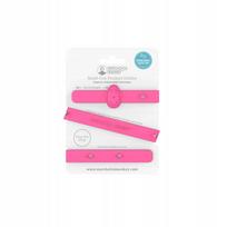 Silikoninis vežimėlio pakabukas Matchstick Monkey MULTI MAXI Pink 55 cm