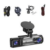 3 kanalų vaizdo registratorius su priekinė, galinė ir 1080P vidaus kamera
