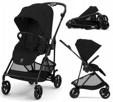 Vežimėlis CYBEX MELIO Carbon 3.0 5,9 kg Magic Black