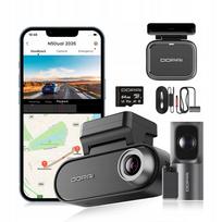 Vaizdo registratorius DDPAI N5 Dual 4K HDR+ su galine kamera, radaru ir 64GB atmintimi