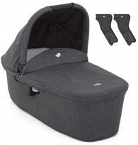 Vežimėlio lopšys Joie Litetrax & Mytrax su adapteriais, Dark Grey (Pavement)