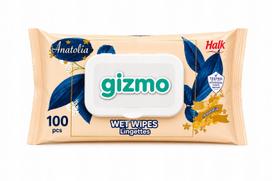 Drėgnos servetėlės Gizmo Anatolia 100 vnt. be alkoholio