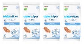 Drėgnos servetėlės WaterWipes Newborn 4x28 99,9% vandens BIO vaikams