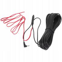 Automobilio vaizdo registratoriaus juodas plastikinis laidas