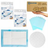 Higieniniai paklotai safeLINE MERCATOR 40x60, 50 vnt.