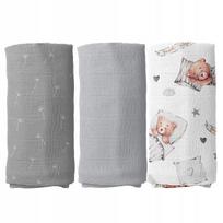 Vystyklai MUSLIN DIAPERS PREMIUM 60x80 cm