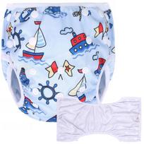Plaukimo sauskelnės SAILBOATS, reguliuojamos, 3–12 kg