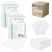 Sugeriantys higieniniai paklotai MEDIBED BASIC 60x60, nesterilūs, 460 ml, 2x30 vnt.