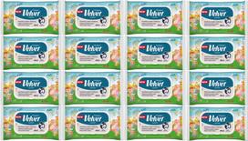 Drėgnos servetėlės Velvet Junior, 16 x 48 vnt.