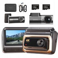Vaizdo registratorius DDPAI Z60 Pro 4K + MINI2X + galinė kamera + 4G modulis