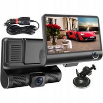 DVR vaizdo registratorius su 3 Full HD kameromis