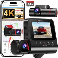 Vaizdo registratorius Jzones 4K+2x1080p Starvis 2 HDR WiFi