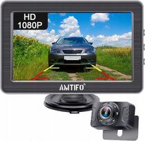 HD atbulinės eigos kamera su 5 colių monitoriumi SUV automobiliams