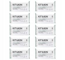 Drėgnos servetėlės Kit&Kin Unscented Baby, 60x10 vnt., 600 vnt.