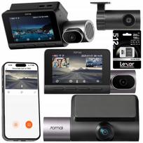 Automobilio kamera 70mai 4K HDR SET T800 priekinė ir vidaus + galinė RC24 + 512GB