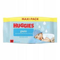Drėgnos servetėlės vaikams HUGGIES Pure, 60 vnt.