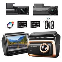 Vaizdo registratorius DDPAI Z90 Master 4K HDR priekinis + MINI3X galinis komplektas