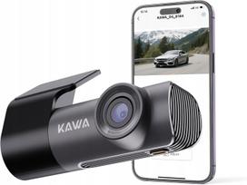 Automobilinė vaizdo kamera 2K 1296P su WiFi ir naktiniu matymu