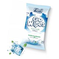 Drėgnos servetėlės Go Wipes Ice Fresh, 20 vnt.