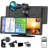 Automobilinė UHD 4K DVR GPS Android kamera su WiFi, priekinė/galinė