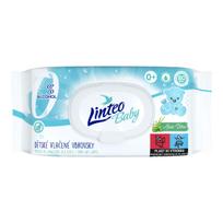 Drėgnos servetėlės vaikams LINTEO Baby su alaviju ir pantenoliu, 80 vnt.
