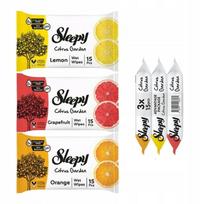 Drėgnos servetėlės Sleepy Citrus Garden 3x15 vnt.