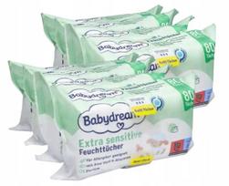 Drėgnos servetėlės BABYDREAM su alaviju, 2 x 320 vnt.