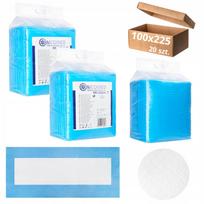 Vienkartiniai PRIMERS MEDIBED 100x225 stiprūs storio higieniniai paklotai 2000 ml 2x10 vnt.