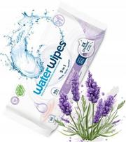 Drėgnos servetėlės vaikams su levandų ekstraktu WATERWIPES, 60 vnt.