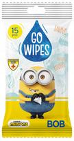 Antibakterinės drėgnos servetėlės GOWIPES Minions 15 vnt.