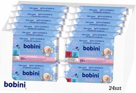 Drėgnos servetėlės kūdikiams Bobini su vitaminu E, 24x60 vnt., dėžė
