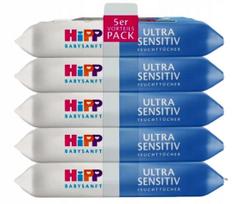 Drėgnos servetėlės Hipp Ultra 3 x 240 vnt., Vokietija