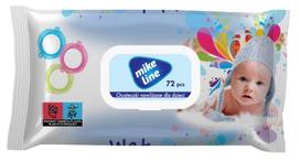 Drėgnos servetėlės MIKE LINE 72 vnt. su spaustuku N