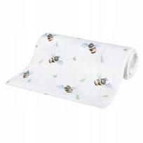 Bambukinė sauskelnė BOCIOLAND 40x40cm bees, orui pralaidi