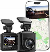 Automobilio kamera 2K WiFi su GPS, IPS, 170° kampas, WDR, naktinis matymas